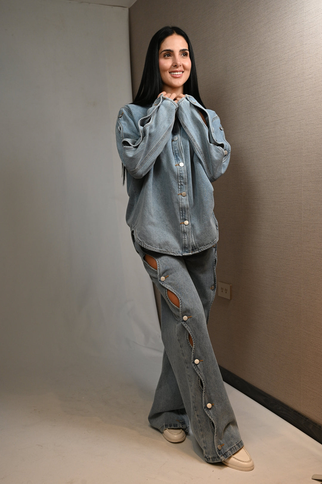 SET DENIM PANT
