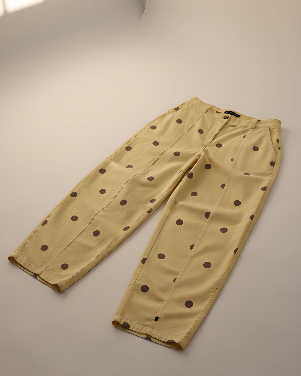 Pantalón Lunares Mantequilla — prenda sola