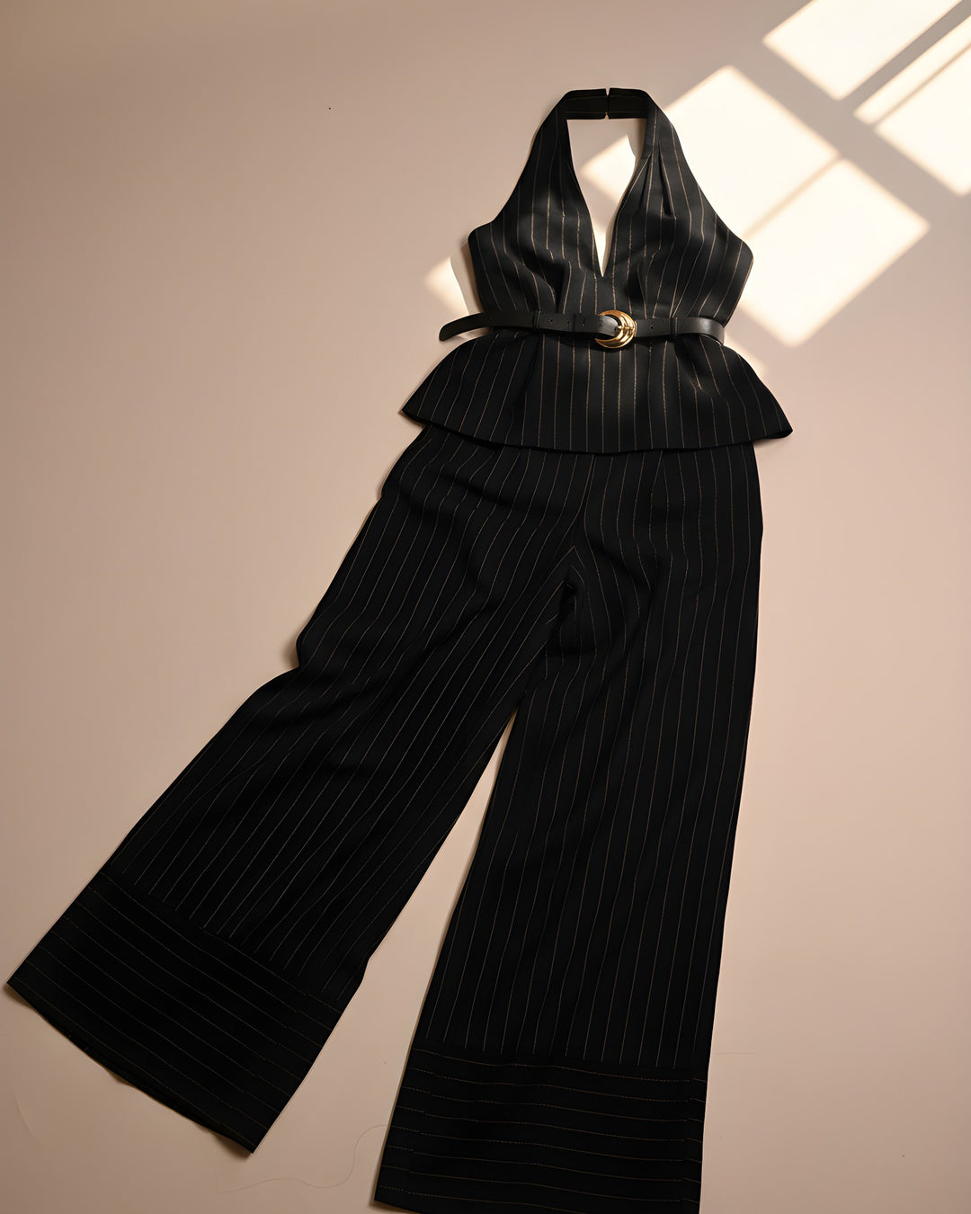 Set Halter Raya Negra — prenda sola